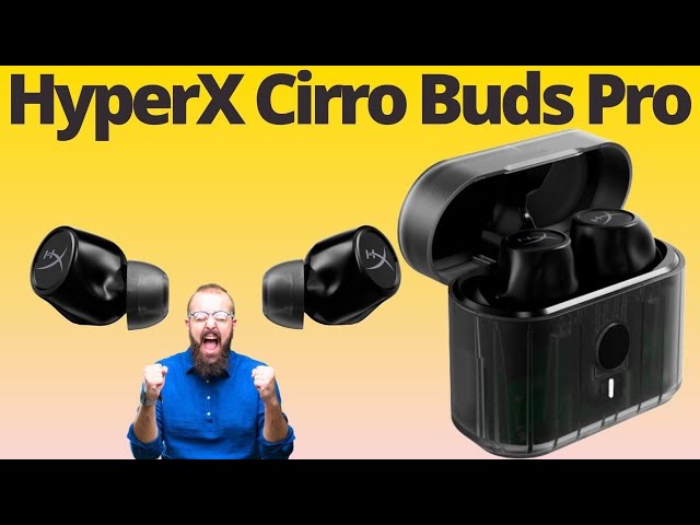 HyperX Cirro Buds Pro Review: IPX4, 35 Hours of Battery Life, and Hybrid  ANC For Gaming, Music etc - YouTube
