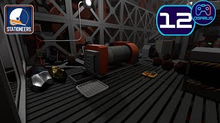 Setup of our first Combustion Centrifuge and Deep Miners- Stationeers - A Let's Play Series E12