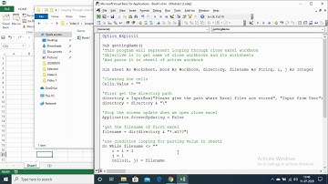 5.3 Excel VBA- Looping Through close Workbook and its Worksheets