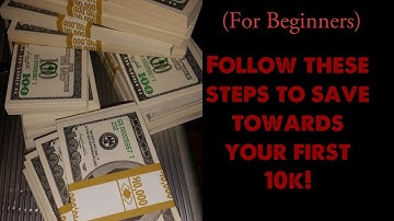 How to save 10k in LESS than a year only making $15/hr for beginners ( No investing involved)