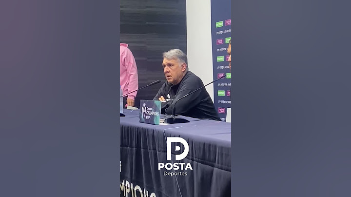 TATA MARTINO habla sobre el incidente con RAYADOS #messi #concacaf #rayados