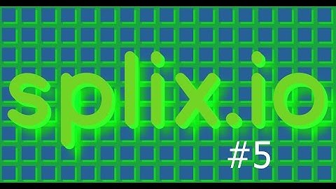 Splix io #5 Made it to the top 6!