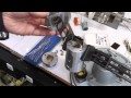 Cleaning a high-vacuum Penning gauge (cold cathode vacuum gauge)