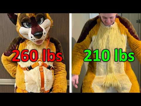 What My Fursuit Fits Like After Losing 50 Pounds...