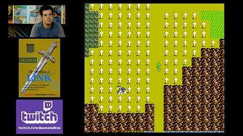 Zelda II Randomizer - Part 2 - Mike Matei Live Stream