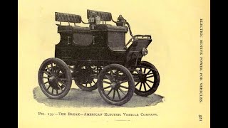 Adverts for Electric Cars - Early 1900s!!!   ZULUXTREME @ChadPrestonOfficial