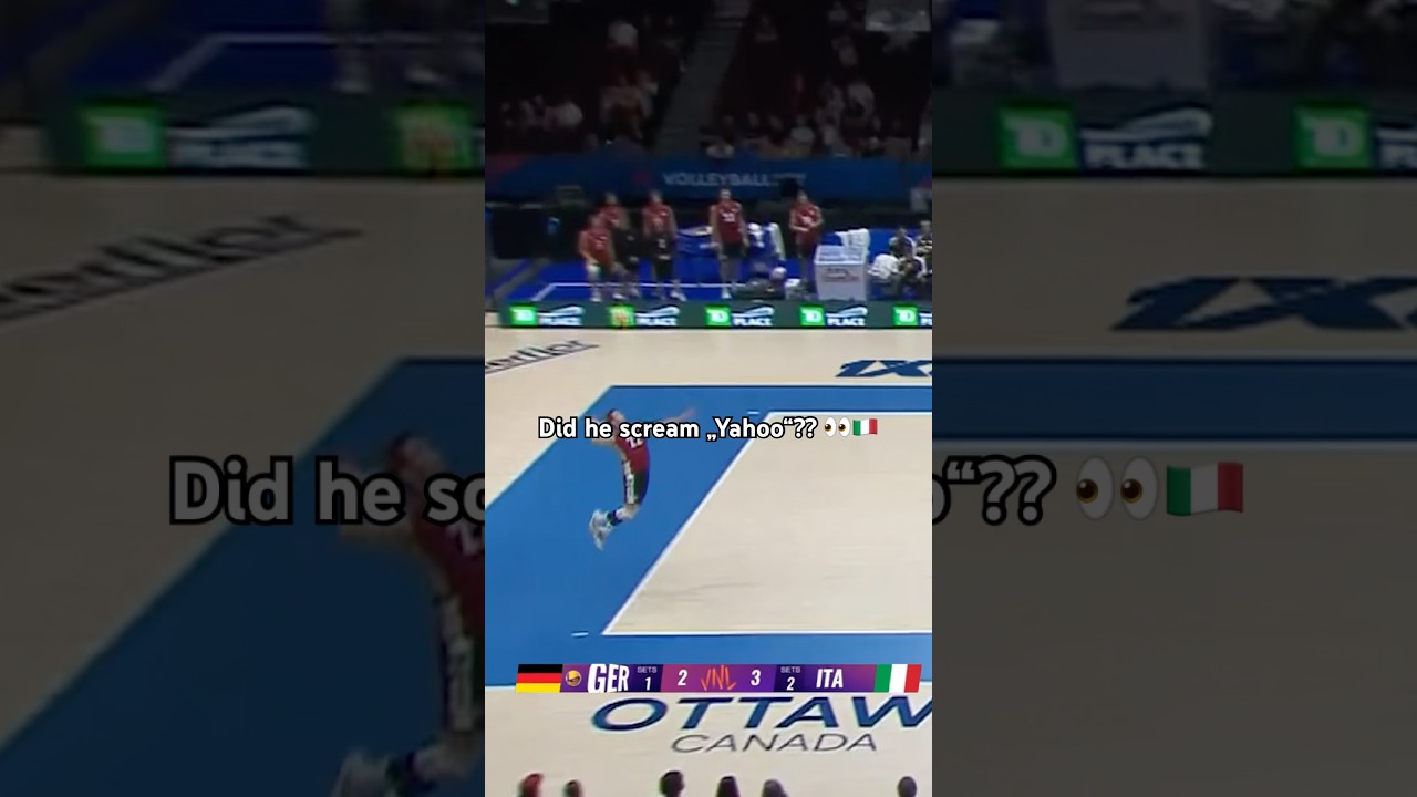 Why was this so loud? ππ
#volleyballworld #vnl26 #spike #italy