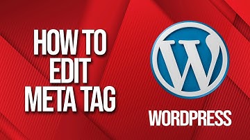 How to edit Wordpress Meta tag