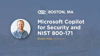 Microsoft Copilot for Security and NIST 800-171
