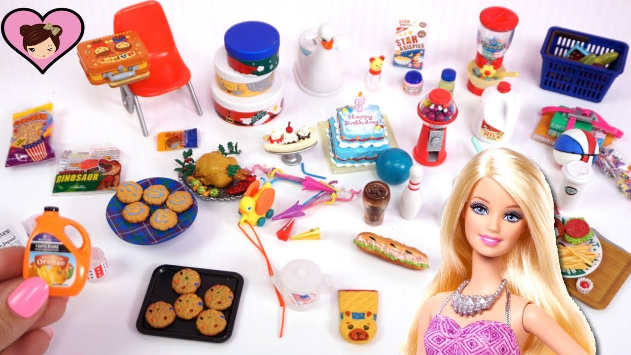 doll food accessories