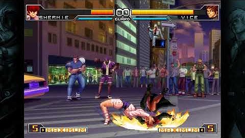 Love of the Fight Moves - King of Fighters 2002 Unlimited Match - Shermie