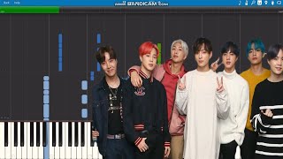 Bts-Fire(piano tutorial)