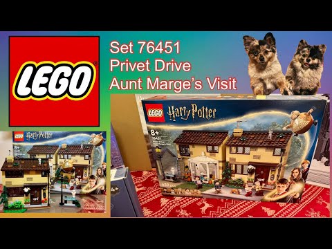 LEGO Set 76451 Harry Potter Privet Drive Aunt Marge’s Visit @SheClicksBricks
