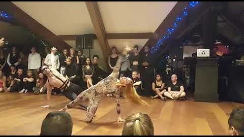 DA Dance Studio, Willem & Chantalle, Zoetermeer 23 dec, zouk choreo, salsaventura