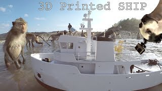 GIANT 3D Printed Utility Ship part 2