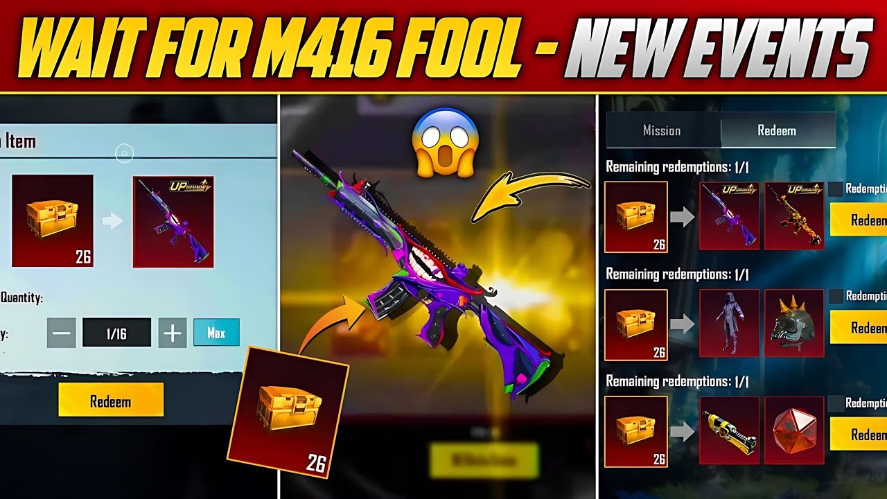Get The Fool M416 In New Event | Excepted In Anniversary Crate | New Anniversary Crate Release Date