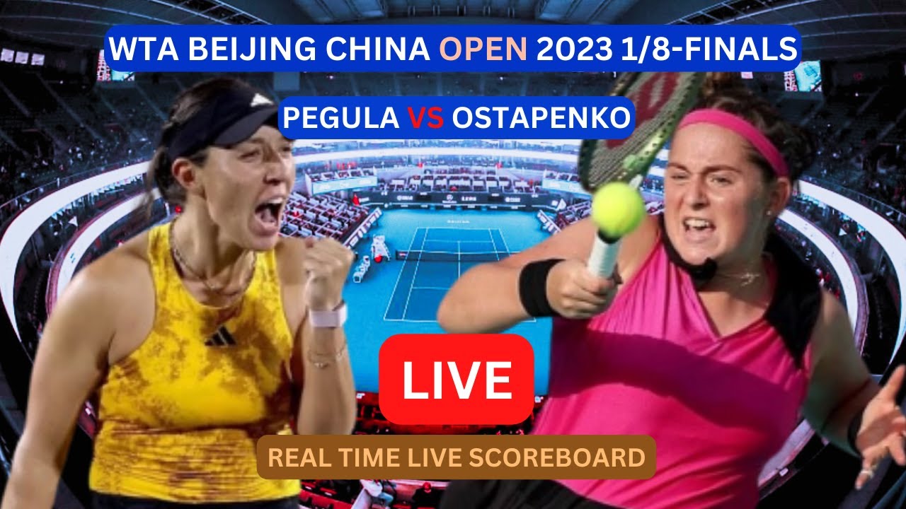 ostapenko live score