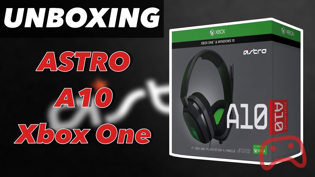 Unboxing Astro A10 Para Xbox One En Espanol Mx 1080p 60fps Youtube