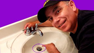 Fix a Pop Up Drain Stopper That is Stuck | Dont Buy a New Popper