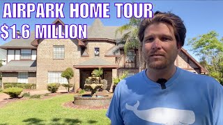 Airpark Hangar Home Tour- Spruce Creek Fly In- Port Orange FL