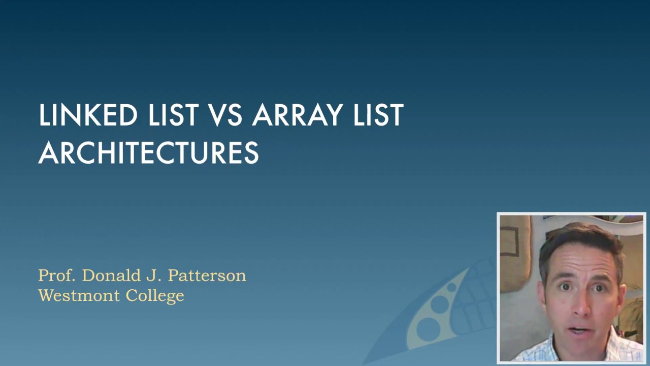 Linked list vs array list 03 linked list container youtube