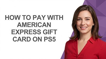 How To Pay With American Express Gift Card On Ps5 - AshleyHowTo