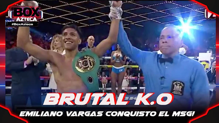 Emiliano Vargas vs Alexander Espinoza | Pelea Completa | Box Azteca | TV Azteca Deportes