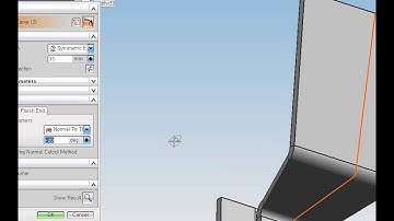 NX Sheetmetal 06 CONTOUR FLANGE 03