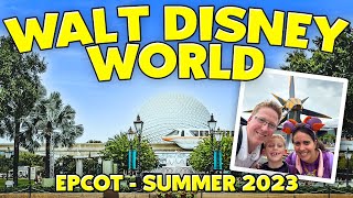 WALT DISNEY WORLD VLOG 2 | EPCOT &amp; SEBASTIAN&#39;S BISTRO | ORLANDO SUMMER 2023