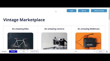 Website creation using Bubble.IO