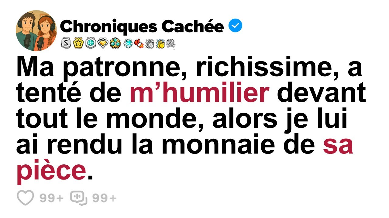 [HISTOIRE COMPLÈTE] J’ai publiquement ridiculisé ma patronne richissime