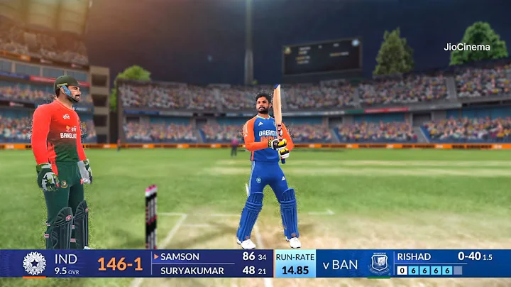 Samson 5 SIXES In A Row vs Ban 🔥 | IND vs Ban 3rd T20I