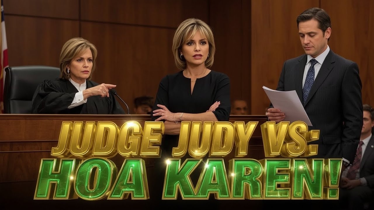 Judge Judy DESTROYS HOA Karen in Court | Full Drama Explained” 