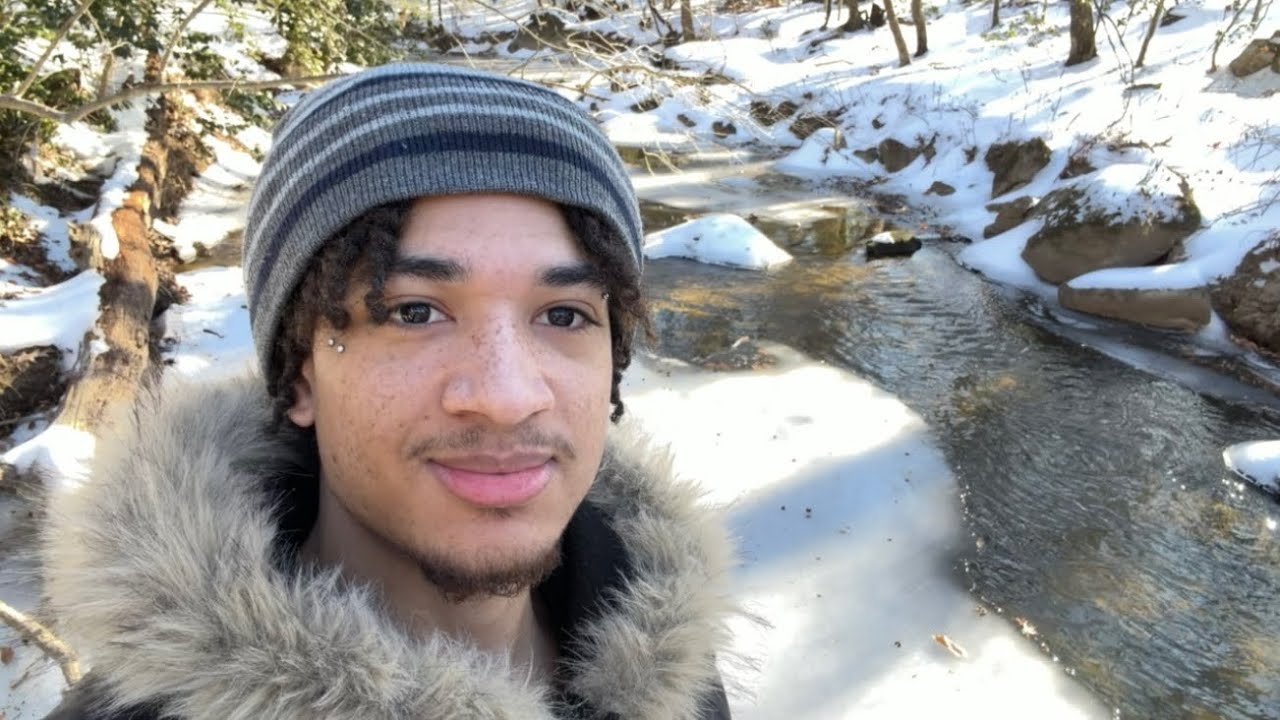 ASMR | Nature & Snow Sounds With River Sounds | Rambling 😴💤 ❄️☃️