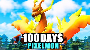 100 Days in Minecraft Pixelmon: The Ultimate Adventure