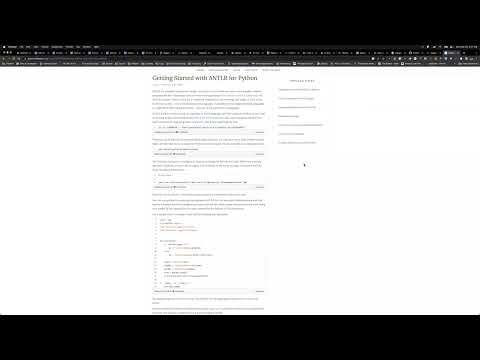 03/19/23 - ANTLR tutorial pt. 2 (Yogesh)