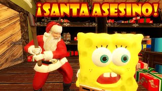 Santa Claus MATA a Bob Esponja - Especial de Navidad - Garrys Mod Loquendo