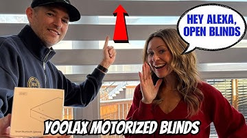 Alexa Voice Commands WORK! | Yoolax Motorized Blinds Now Fully Operational