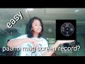 Paano mag screen record?easy steps lang