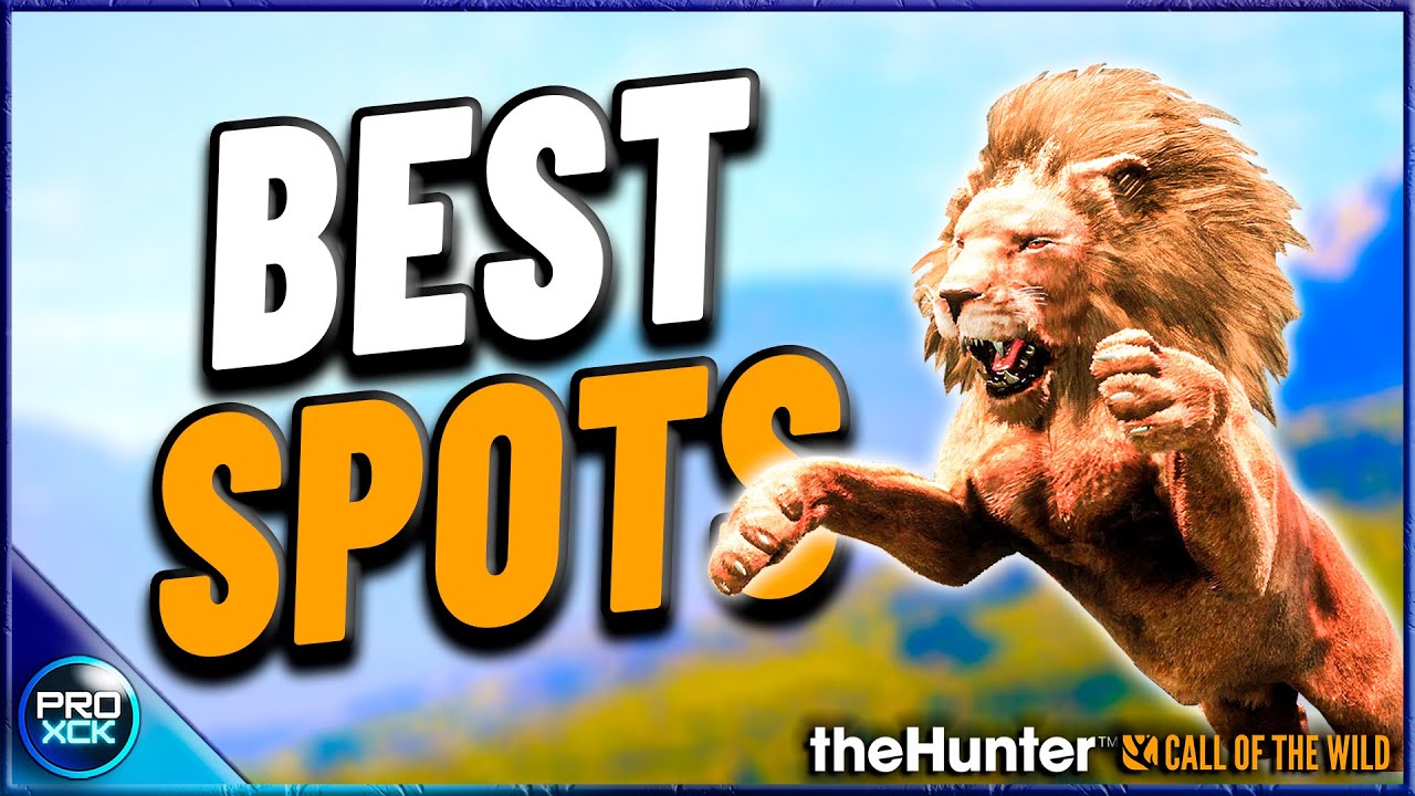 Best HOTSPOTS to get a Diamond Lion 2021 theHunter Call of the Wild YouTube