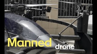 build a manned drone in 8 minutes