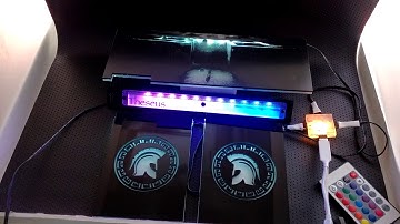 Theseus GPU backplate, bracket, HDD covers, and RGB splitter.