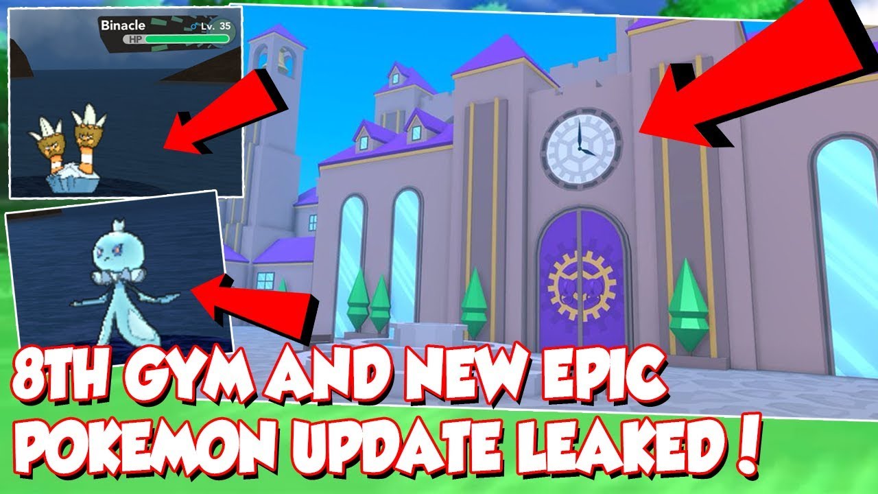 New 8th Gym And New Pokemon Update Leaks Pokemon Brick Bronze Youtube - 10 secrets in pokemon brick bronze roblox youtube