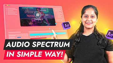 How to create an audio spectrum with After Effects - Tutorial