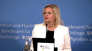 10.10.2022 - Nancy Faeser - BSI-Präsident Schönbohm