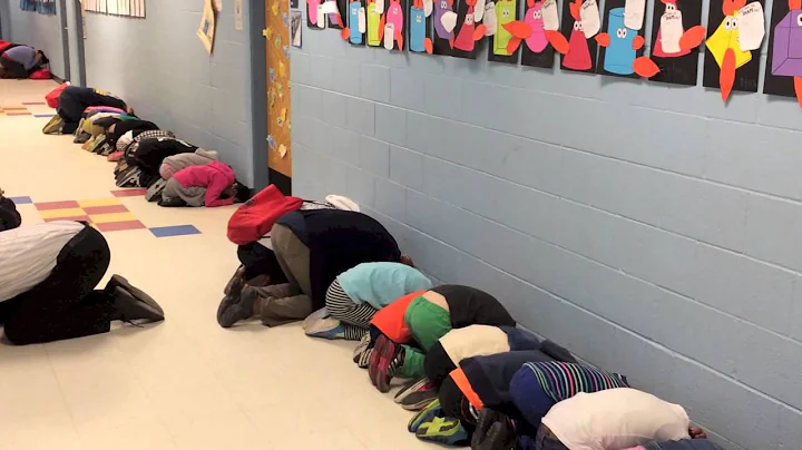 Witness a mock tornado drill at Hunter Elementary - DayDayNews