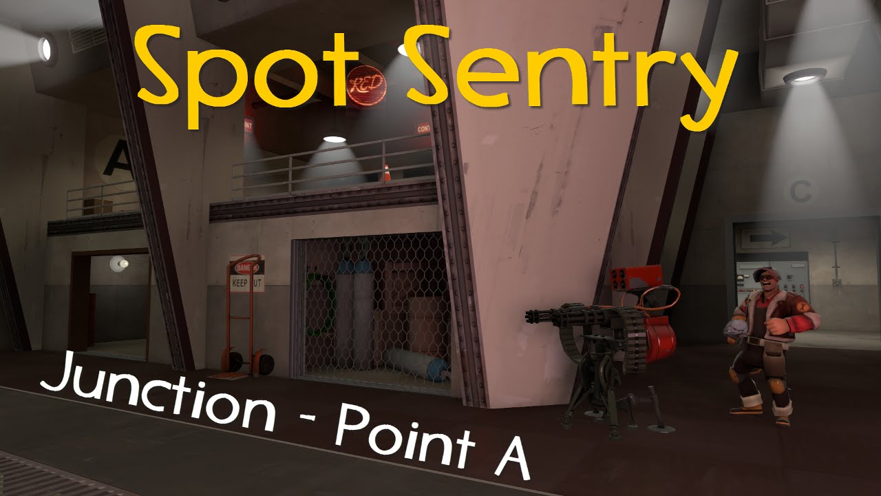 [Team Fortress 2] Spot Sentry: Junction - Point A - YouTube