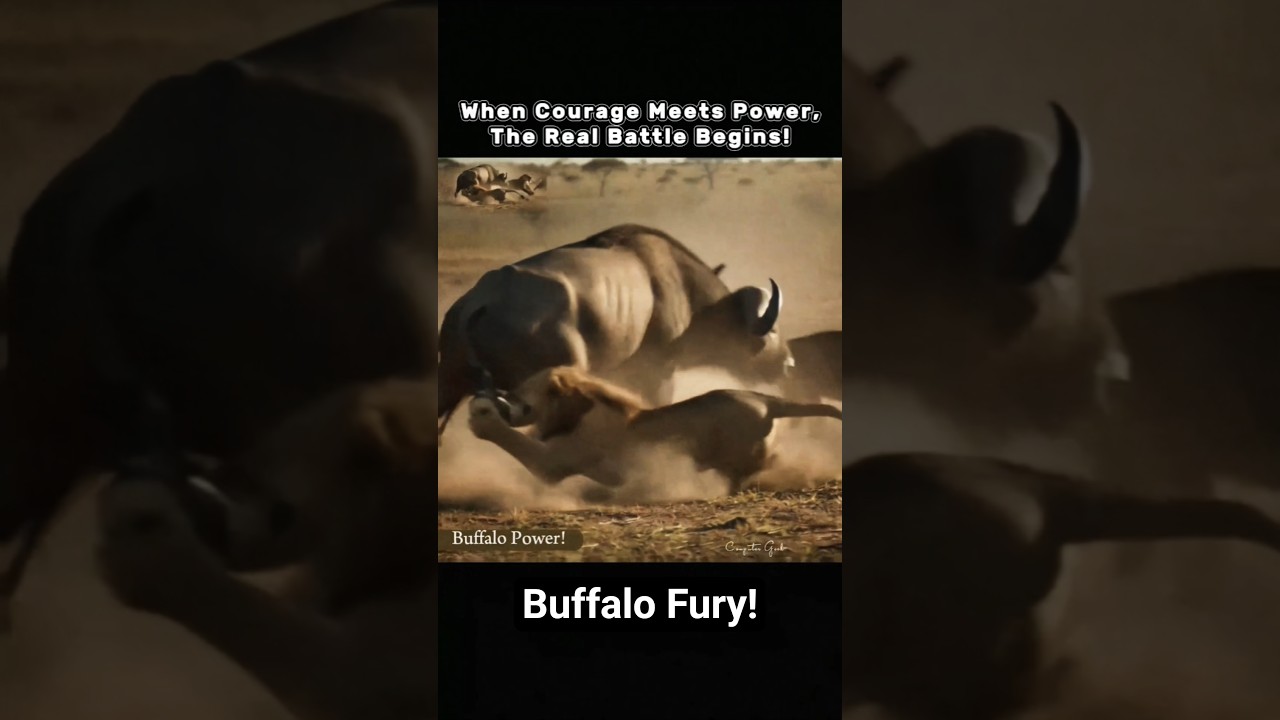 Buffalo Heroic Stand Against the ROARING PACK! 