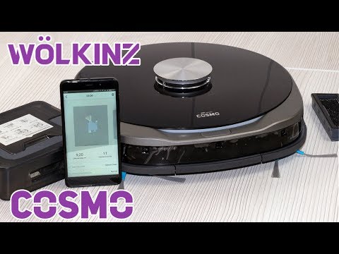 OVERVIEW WOLKINZ COSMO SMART ROBOT VACUUM WITH LASER NAVIGATION