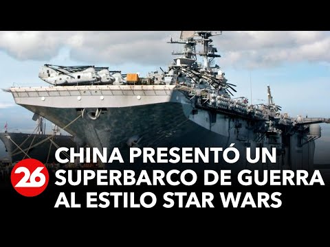 Video: China, Marina: composición de barcos e insignias